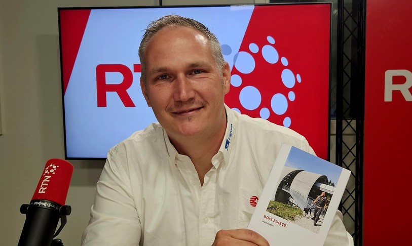 Léo Chapuisod, de l’association Lignum Neuchâtel, dans « La Matinale ».