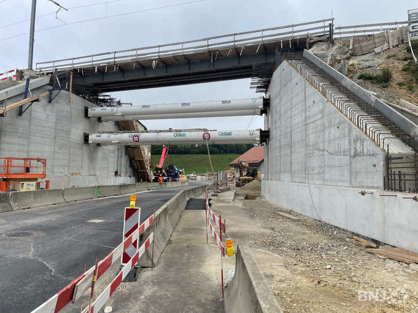 Le sous-voie des Petites-Crosettes sera fermé au trafic ces prochaines nuits pour permettre les travaux préparatoires de la mise en service du nouveau pont ferroviaire.