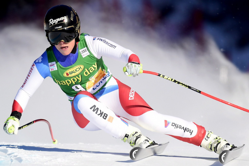 Lara Gut-Behrami a réalisé un premier podium avec son nouveau nom. (Photo: archives).