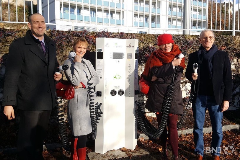 François Randin, Violaine Blétry-de-Montmollin, Christine Gaillard et Remigio Pian.