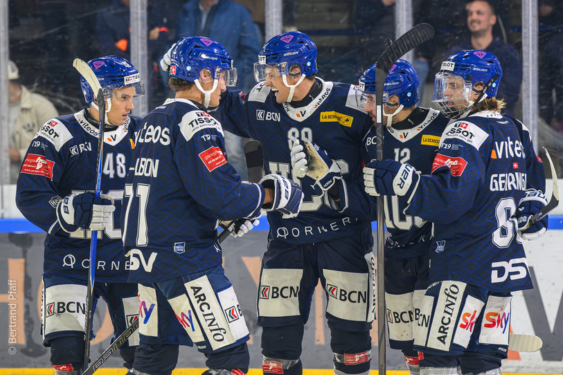 En inscrivant le 2-2, Stefan Ruegsegger a remis le HC La Chaux-de-Fonds sur de bons rails mardi soir aux Mélèzes. (Photo d'archives : Bertrand Pfaff)