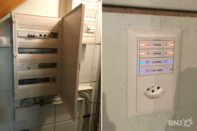 Un nouveau tableau électrique et un interrupteur énigmatique... ça se précise