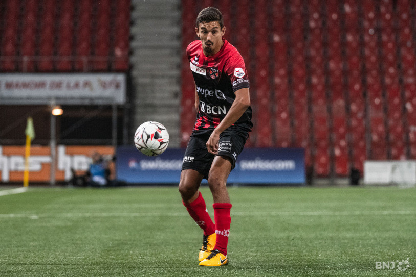 Mike Gomes a dû quitter ses coéquipiers sur blessure en début de deuxième période. (archives)