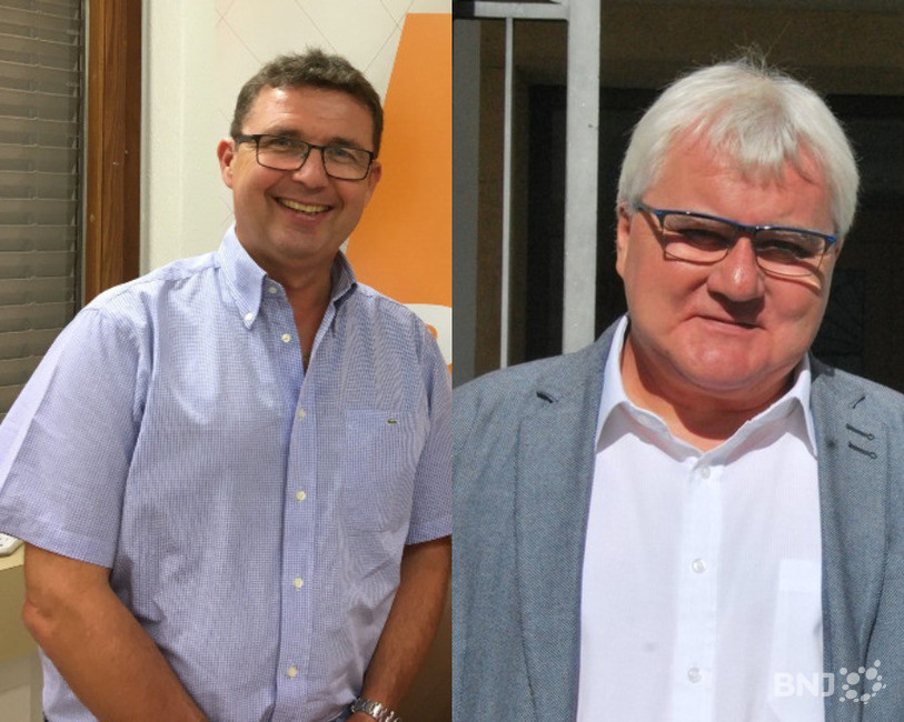 Jacques Frei (à gauche) est remplacé par le maire de Moutier Marcel Winistoerfer au CJB pour la prochaine législature. (Photos : archives)