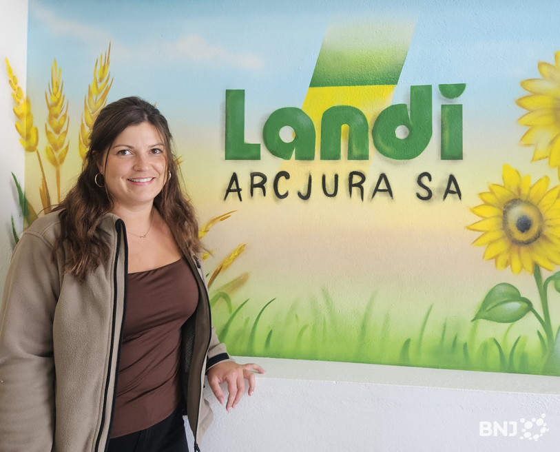 Laura Chatelain, la directrice de Landi ArcJura SA, est âgée de 29 ans.