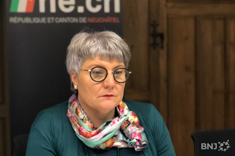 Monika Maire-Hefti, conseillère d'État en charge de l'éducation et de la famille.
