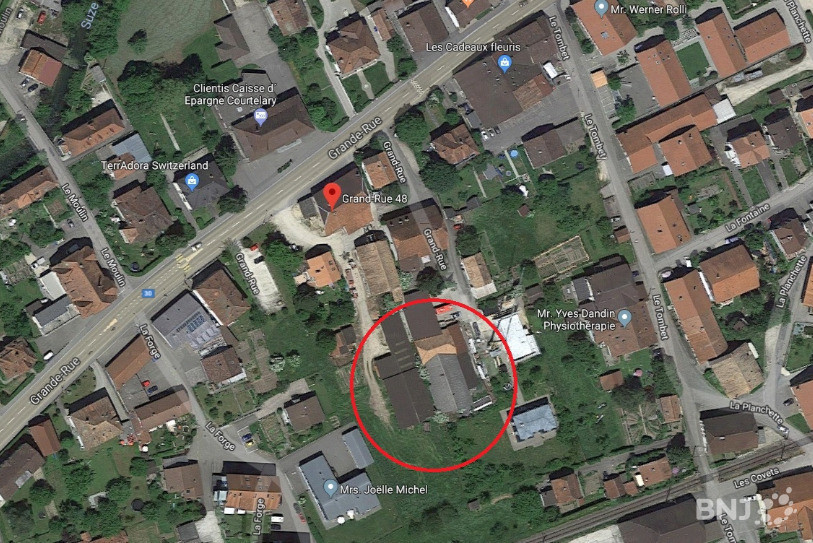  L'emplacement prévu du nouveau home Hébron. (photo: Google map)