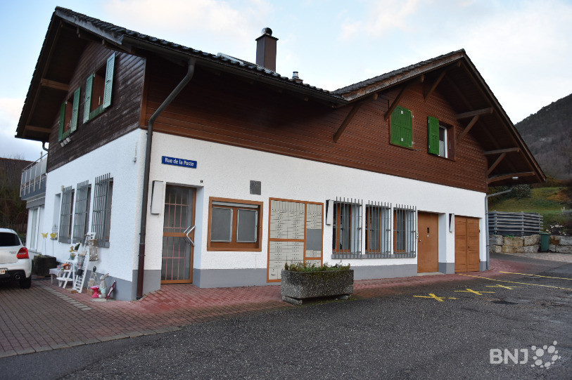 L'ancien guichet de La Poste à Eschert.