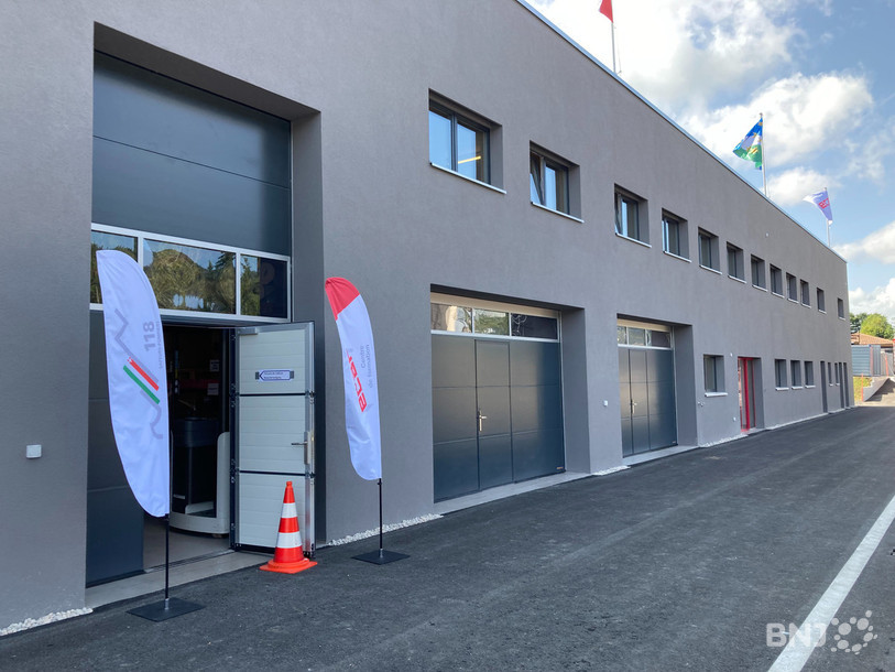 L'ECAP dispose d'un tout nouveau bâtiment pour la formation des sapeurs-pompiers.