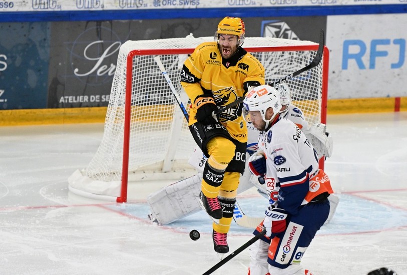 Philip-Michaël Devos et le HCA ont souffert face à Zurich. (Photo: Georges Henz)
