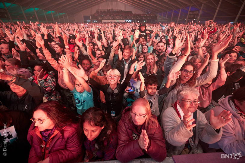 Ce 33e Chant du Gros était à guichet fermé avec plus de 45'000 visiteurs en trois jours. (Photo : Damien Carnal).