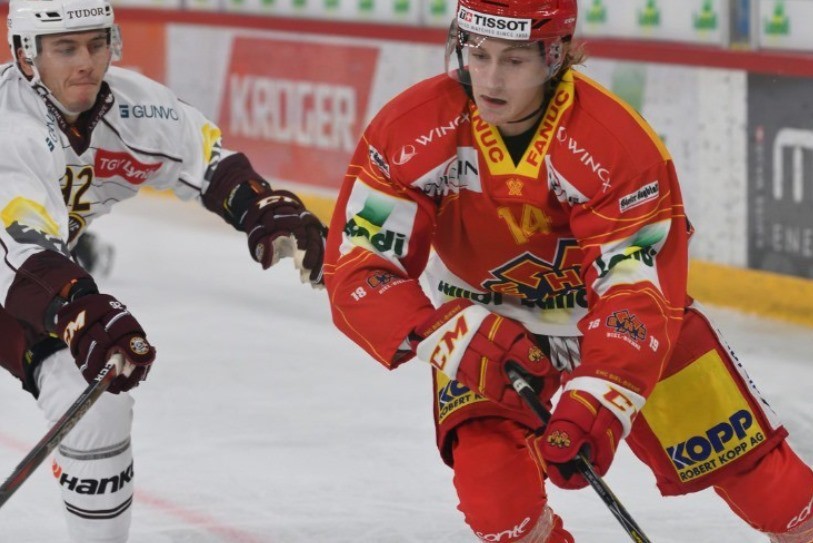 Janis Moser a défendu dans la troisième ligne helvétique lors de la petite finale perdue contre la Russie (photo : archives).