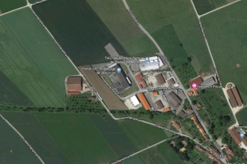 Les secours ont quitté les lieux vers 23h30 (Image: Google Map).