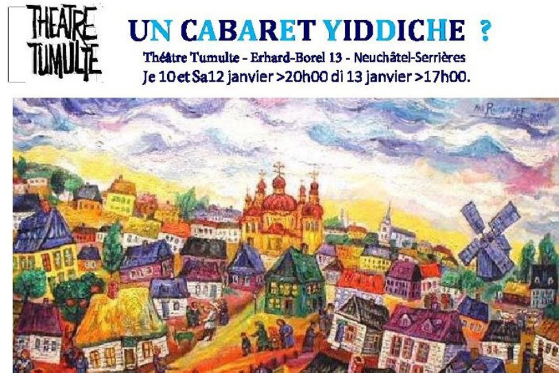 Plongée au coeur de la culture yiddiche au théâtre Tumulte de Serrières.