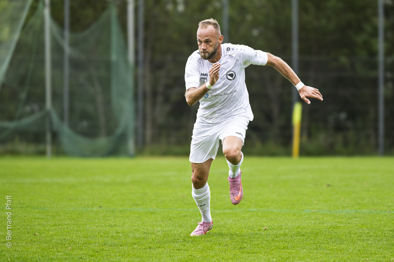 Muhidin Becirovic a signé l'unique but de la partie. (Photo : Bertrand Pfaff).