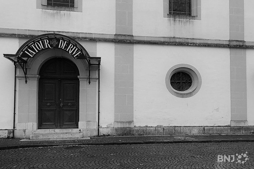 L'entrée de La Tour de Rive à La Neuveville.