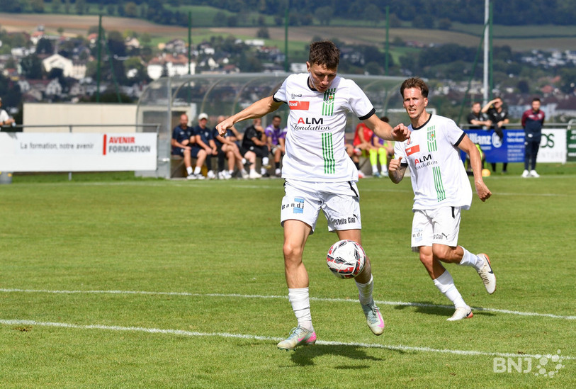 Le FC Courtételle a décroché dimanche une nette victoire. (Photo : Georges Henz).