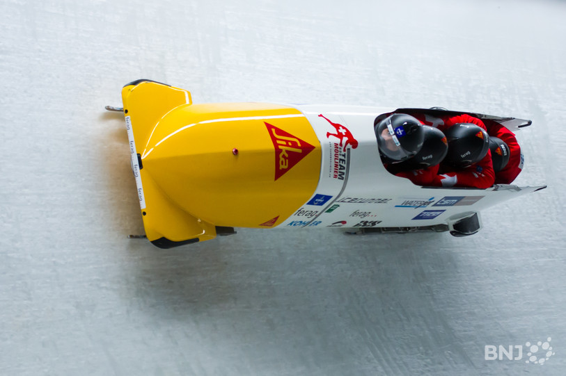 L'équipage de Yann Moulinier a concédé près de deux secondes aux vainqueurs dimanche matin à Lillehammer en Norvège. (photo : archives)