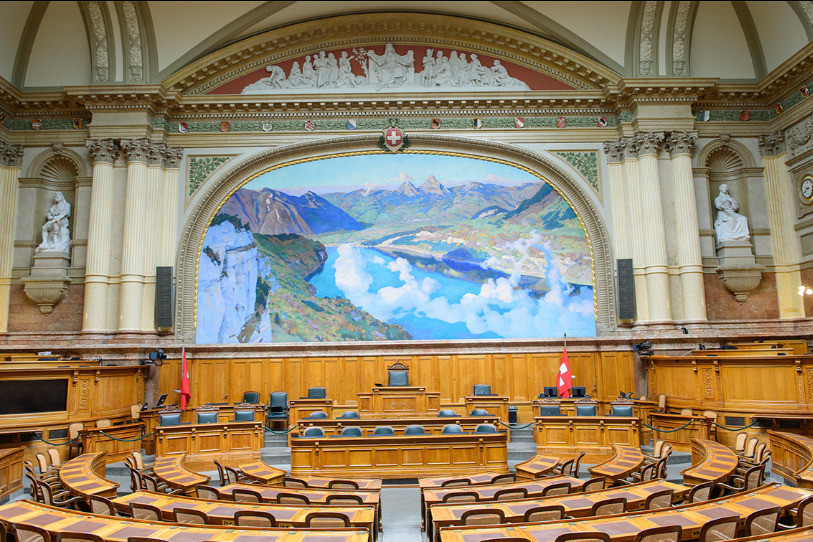 La salle du Conseil national. (Photo: Parlament.ch)