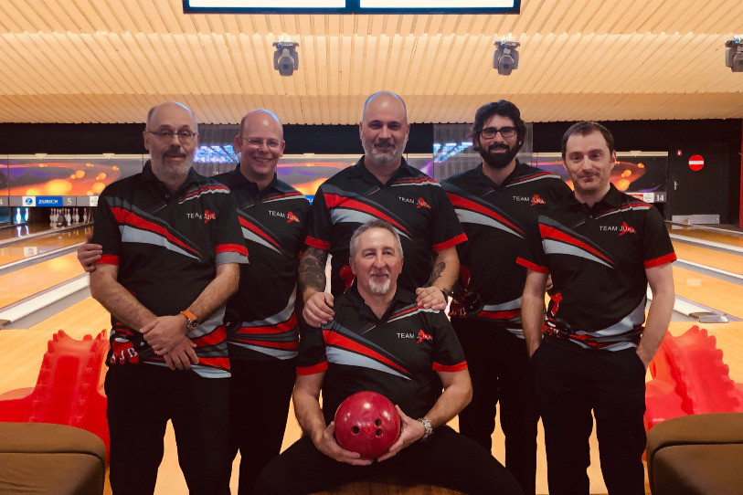 Six Jurassiens ont pris part à la compétition qui s’est déroulée à Lausanne. (Photo : Section
jurassienne de bowling) 