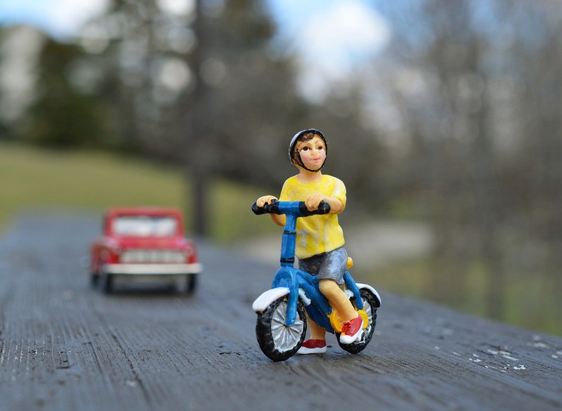 Enfant sur la route
