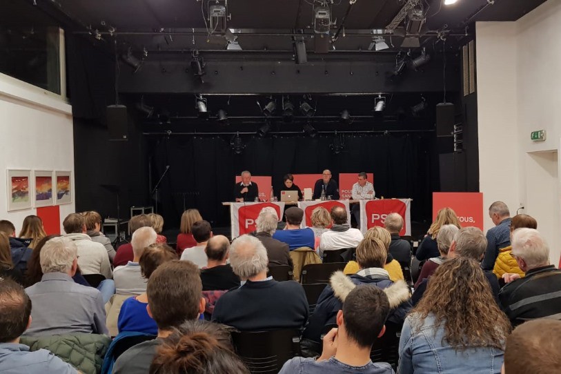 Les membres du PSJ se sont réunis en Congrès jeudi soir à Saignelégier. (Photo : PSJ)