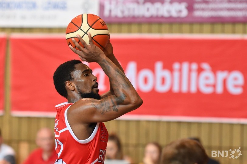 Vincent Bailey a été le joueur du BCB le plus prolifique avec 22 points inscrits sur le parquet de Swiss Central. (Photo: archives)