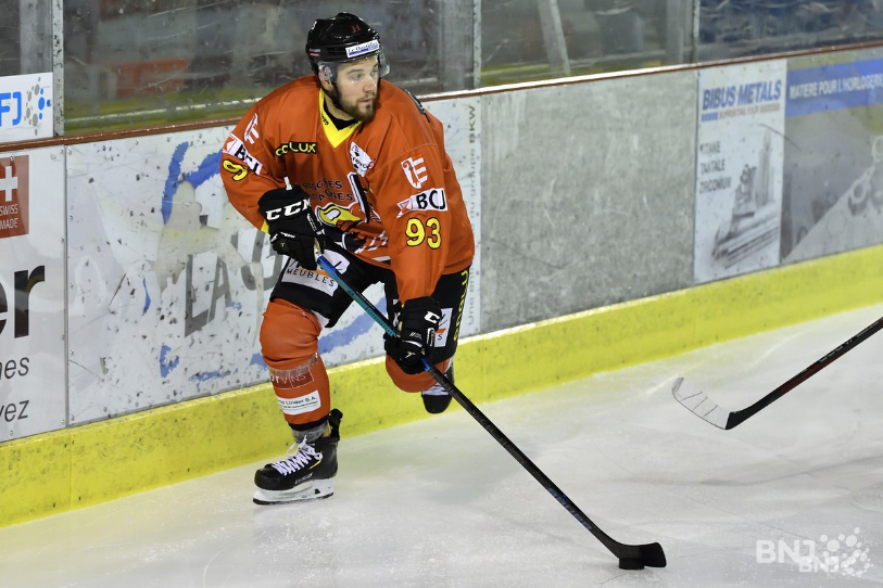 Cyril Taillard a sonné la révolte jurassienne après l'ouverture du score adverse. (Photo: archives)