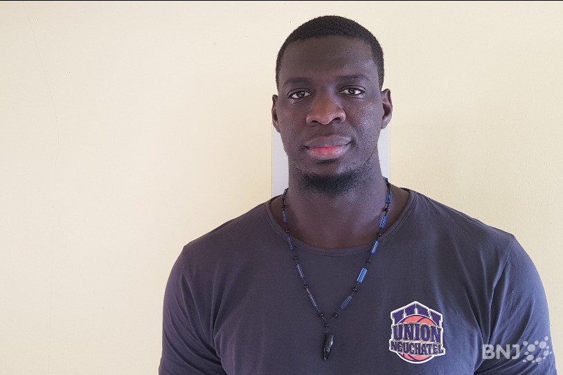 Abdel Sylla se réjouit de découvrir le championnat de Suisse de basketball.