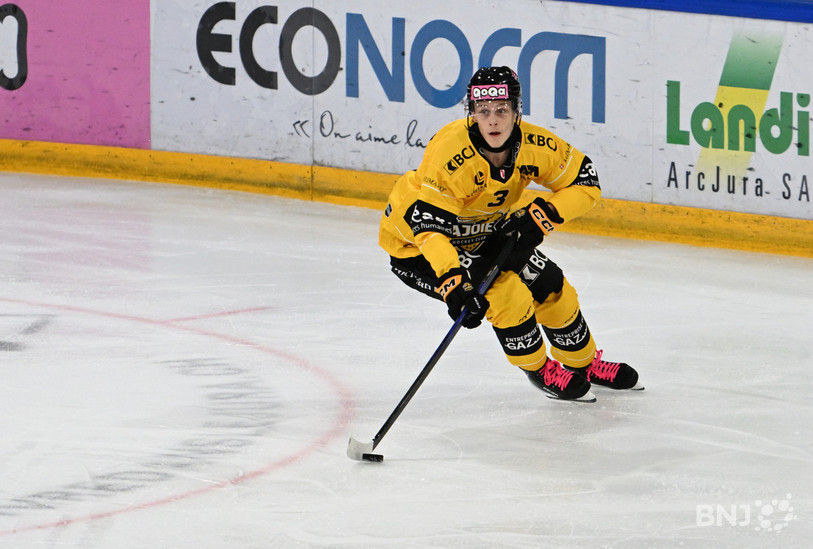 Anttoni Honka, auteur du premier but contre Bremerhaven. (Photo : archives Georges Henz)