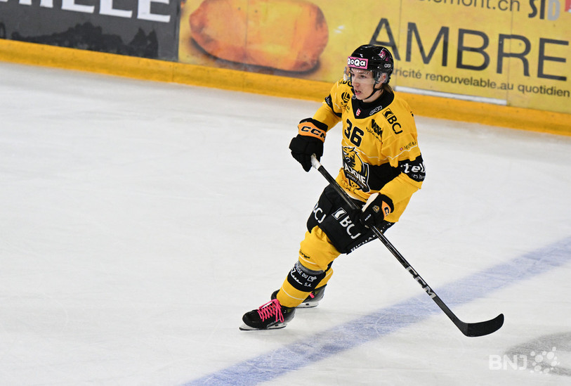 Gaël Christe portera le maillot du HCA durant les trois prochaines saisons. (Photo : archives Georges Henz)