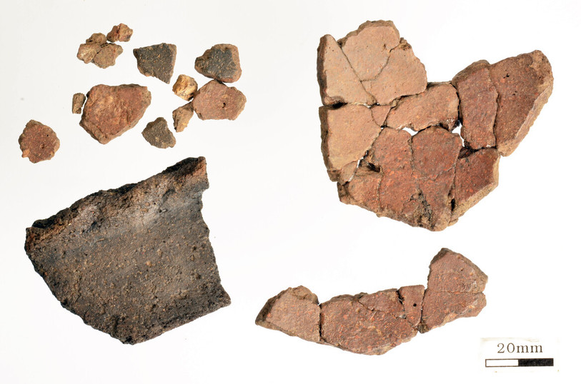 Des fragments de bracelets en schiste bitumineux ont notamment été découverts. Ils pourraient provenir de la région du Dorset, dans le sud de l'Angleterre. (Photo : Canton du Jura).