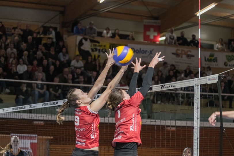 Le Volleyball Franches-Montagnes n'a rien lâché mercredi mais a dû s'avouer vaincu (photo : archives).