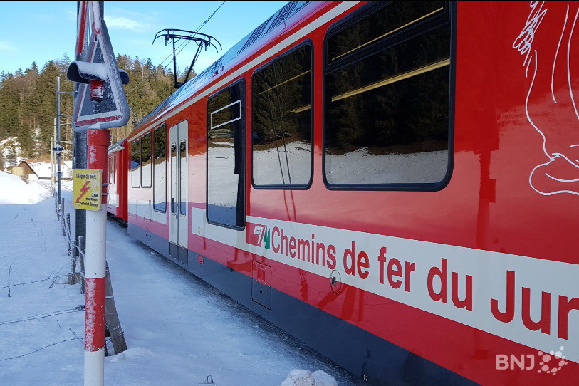 Les trains circulent à nouveau entre Glovelier et le Pré-Petitjean. (Photo : archives).