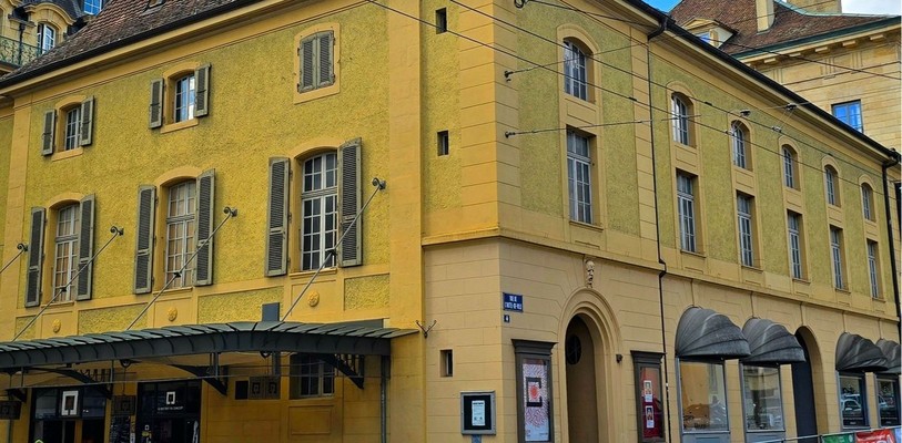 La Maison du Concert a été construite en 1769, il y a 256 ans. (Photo : Ville de Neuchâtel)