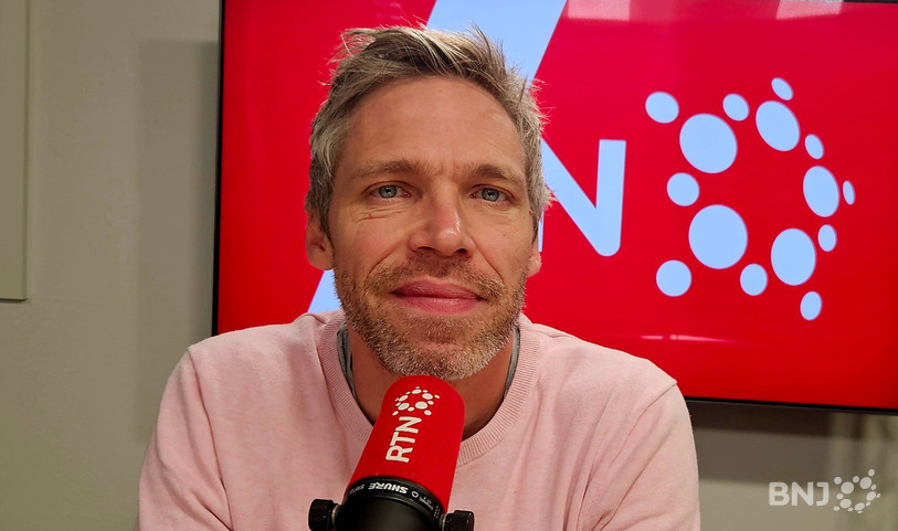 Eric Constantin en vieux ronchon, dans « La Matinale ».