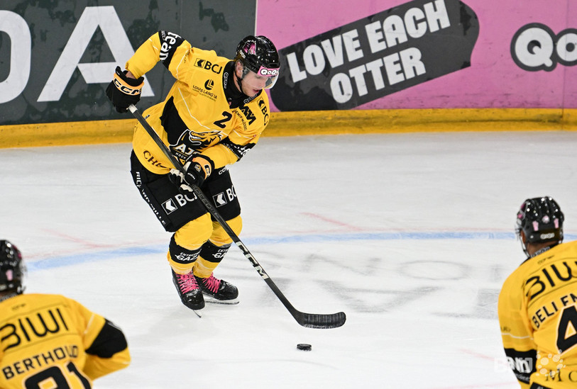 Valentin Pilet jouera toujours au HC Ajoie la saison prochaine. (Photo : archives Georges Henz)
