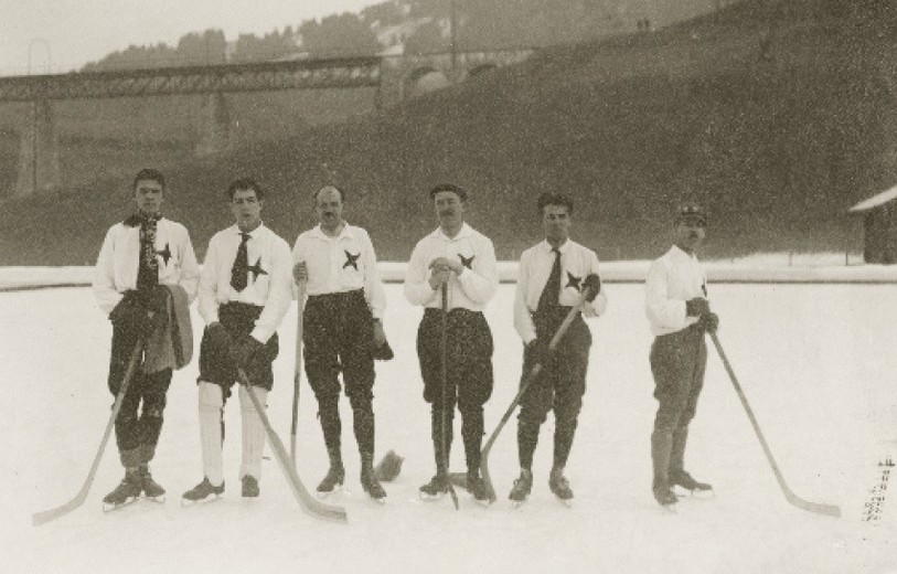 Les fondateurs du HCC (photo extraite du livre)