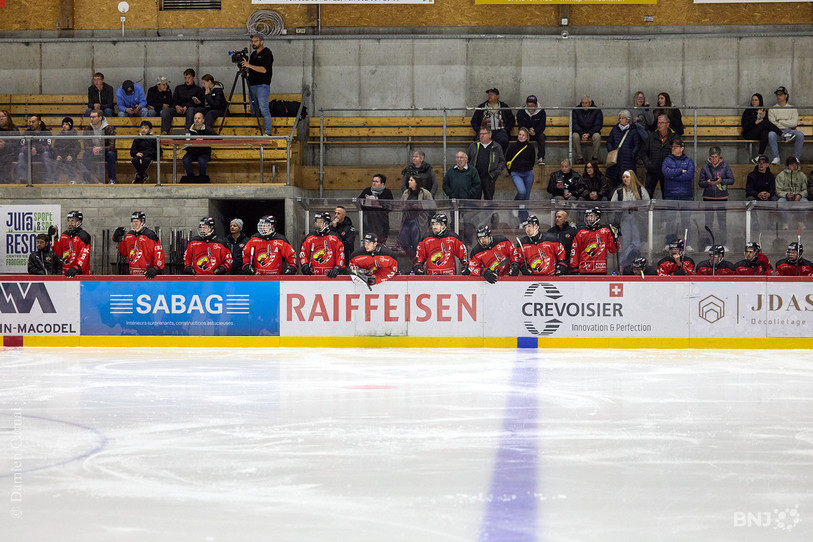 Une dizaine de joueurs a décidé de prolonger l'aventure au HC Franches-Montagnes. (Photo : archives Damien Carnal)