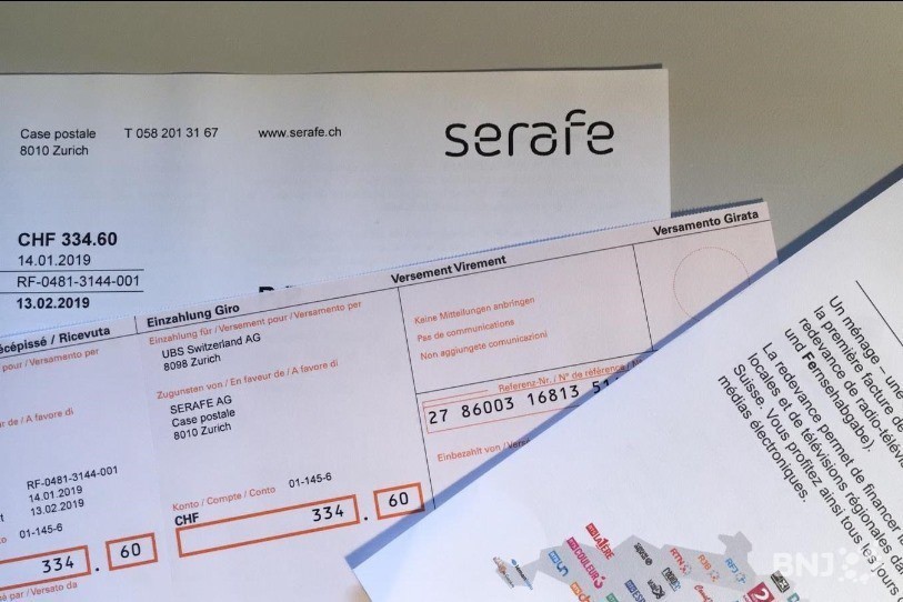 Les factures envoyées mi-janvier par Serafe, remplaçante de Billag, contiennent parfois plusieurs erreurs.