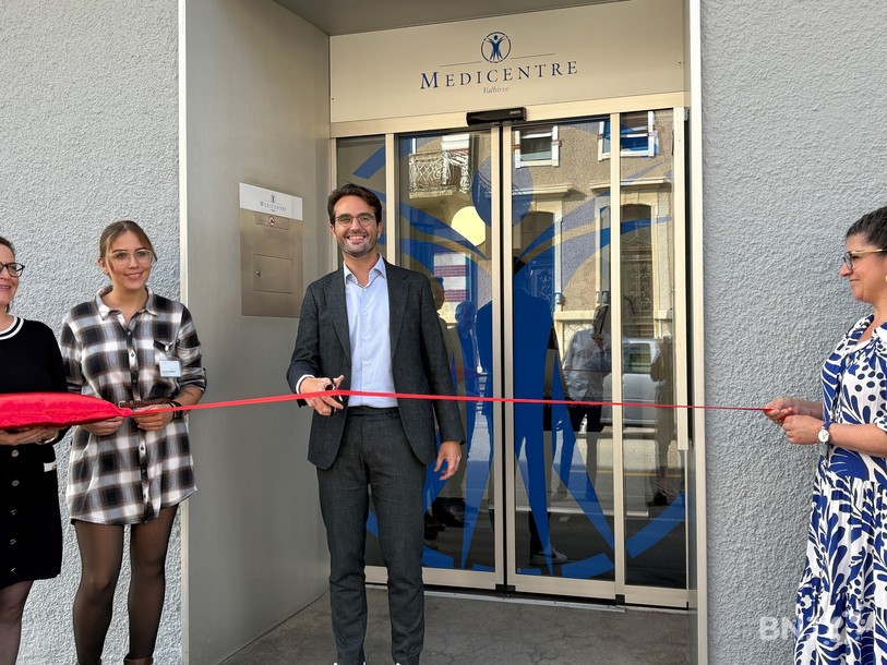 Florian Rossiaud-Fischer, directeur des centres médicaux de la région, a présenté les nouveaux locaux. 