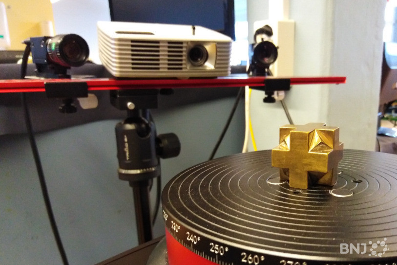 Le CEFF Industrie à St-Imier dispose de deux imprimantes 3D. Ici un élément qui permet la modélisation 3D de l'élément à reproduire.