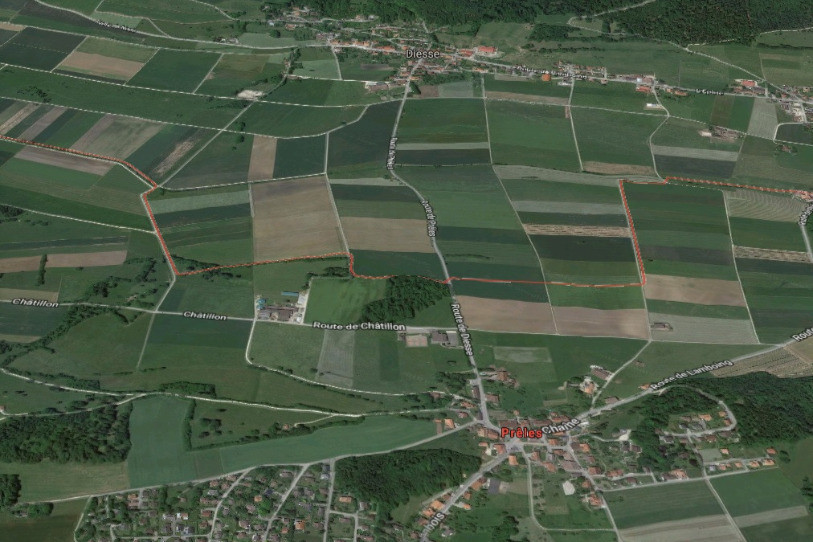 Les habitants de la commune de Plateau de Diesse se rendront aux urnes le 9 février (Google map)
