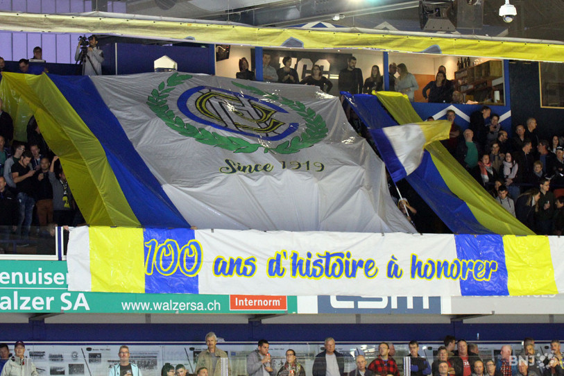 L'association de supporters Tribune 1919 avait notamment prévu un tifo géant à l'occasion du centenaire du HCC. (photo : archives)