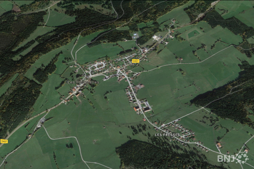 C'est au Lycée Saint-Joseph, aux Fontenelles, dans le département du Doubs à 20 km de la frontière avec la Suisse, que le drame s'est déroulé. (photo : google map)
