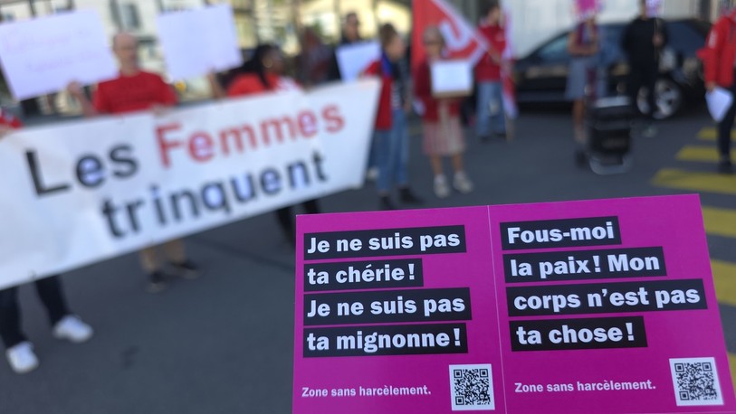 UNIA a voulu dénoncer de potentiels attouchements dans l'entreprise neuchâteloise. 