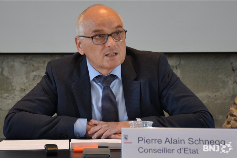 Pierre-Alain Schnegg ne sera pas présent au 40e anniversaire du Canton du Jura (photo : archives).