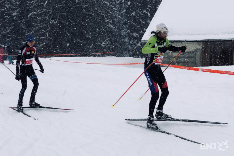 Le Tour de Sagnard s'est disputé sous les flocons. 