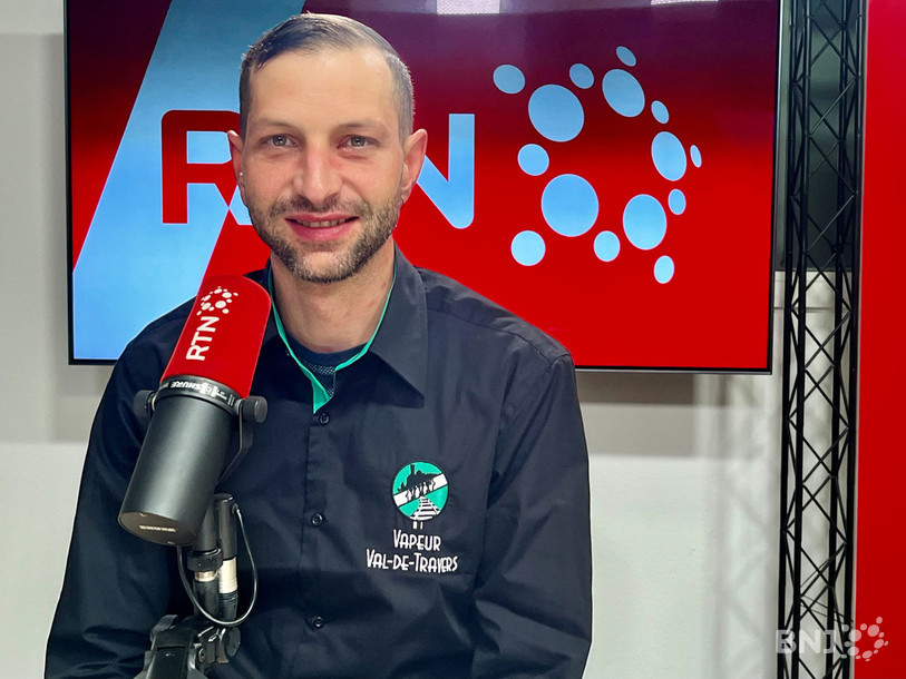 Dominique Marchand est venu nous parler du Vapeur Val-de-Travers (VVT) qui fête ses 40 ans ce week-end.