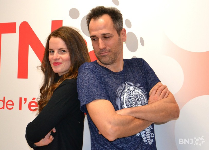 Amélie Geoffroy et Noël Antonini